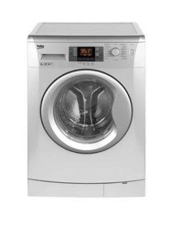 Beko Wmb81243Ls 8Kg Load, 1200 Spin Washing Machine - Silver